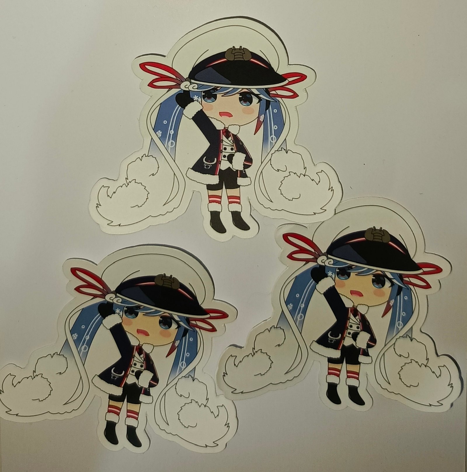 Chibi Sticker - Vocaloid: Snow Miku 10